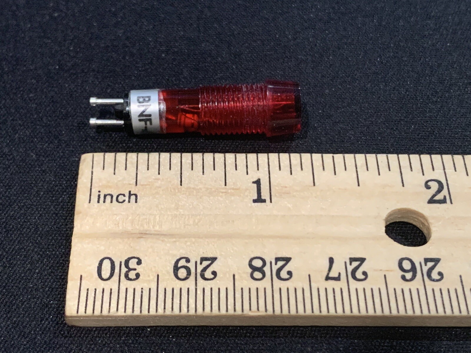 Box of (25) Alco BNF-4R Standard Red 115V Neon Indicators Lights Bulbs – New!