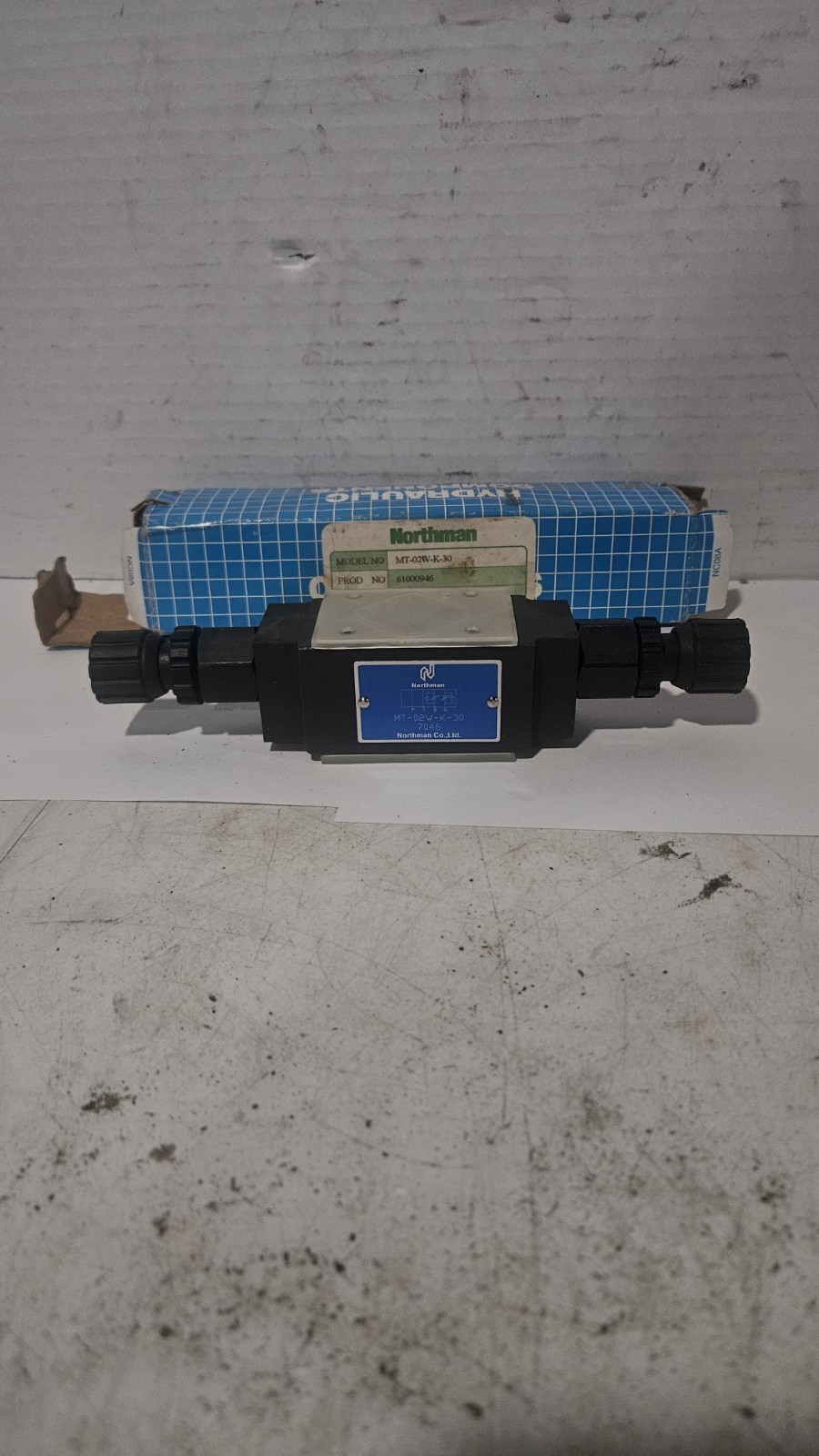Northman MT-02W-K-30 Hydraulic Modular Flow Control Valve NG6 CETOP 3 Sandwich