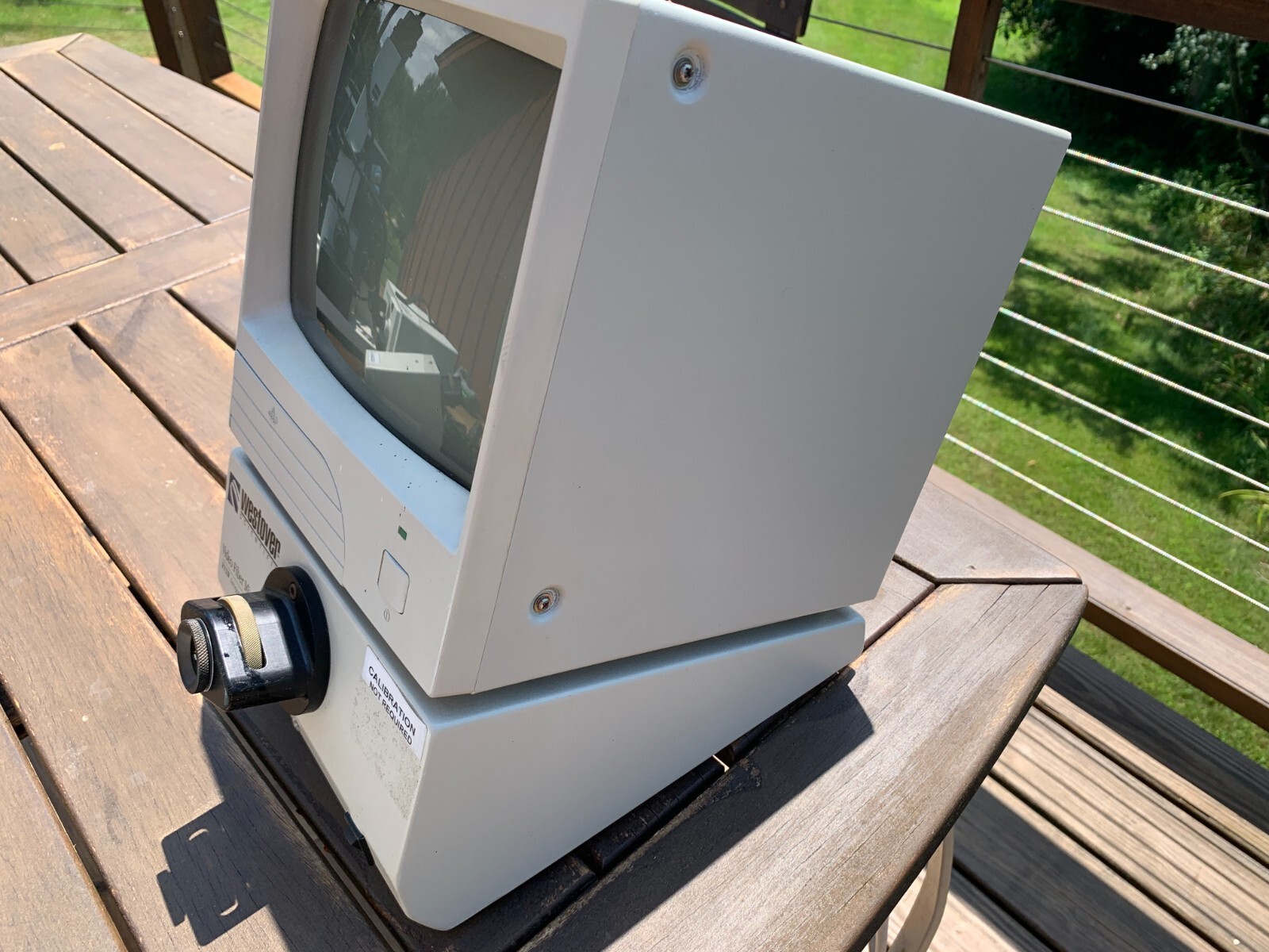 Westover FVCW Video Fiber Microscope Workstation, 120V, 60Hz, Good Condition