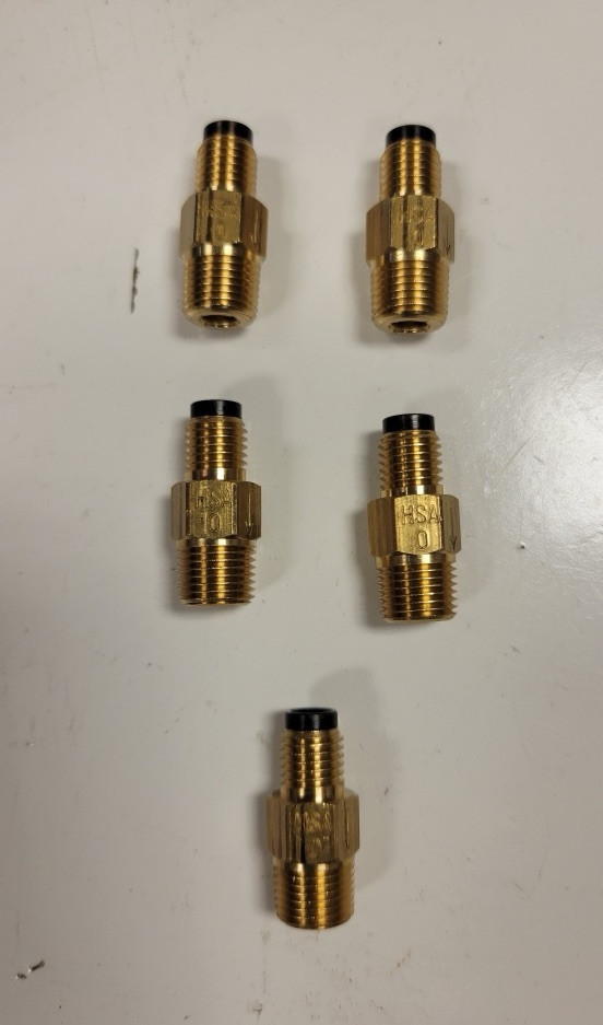 Qty 1 Lube USA Metric Oil Metering Unit HSA-0 or 105002 or FSA-0