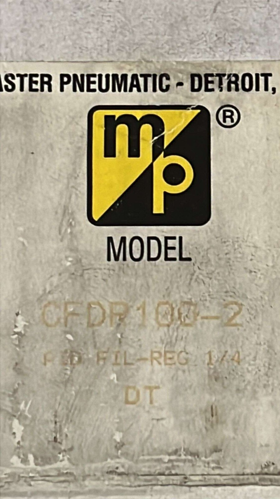 Master Pneumatic CFDR100-2 Aid Fil-Reg 1/4″ (Gauge Not Included)