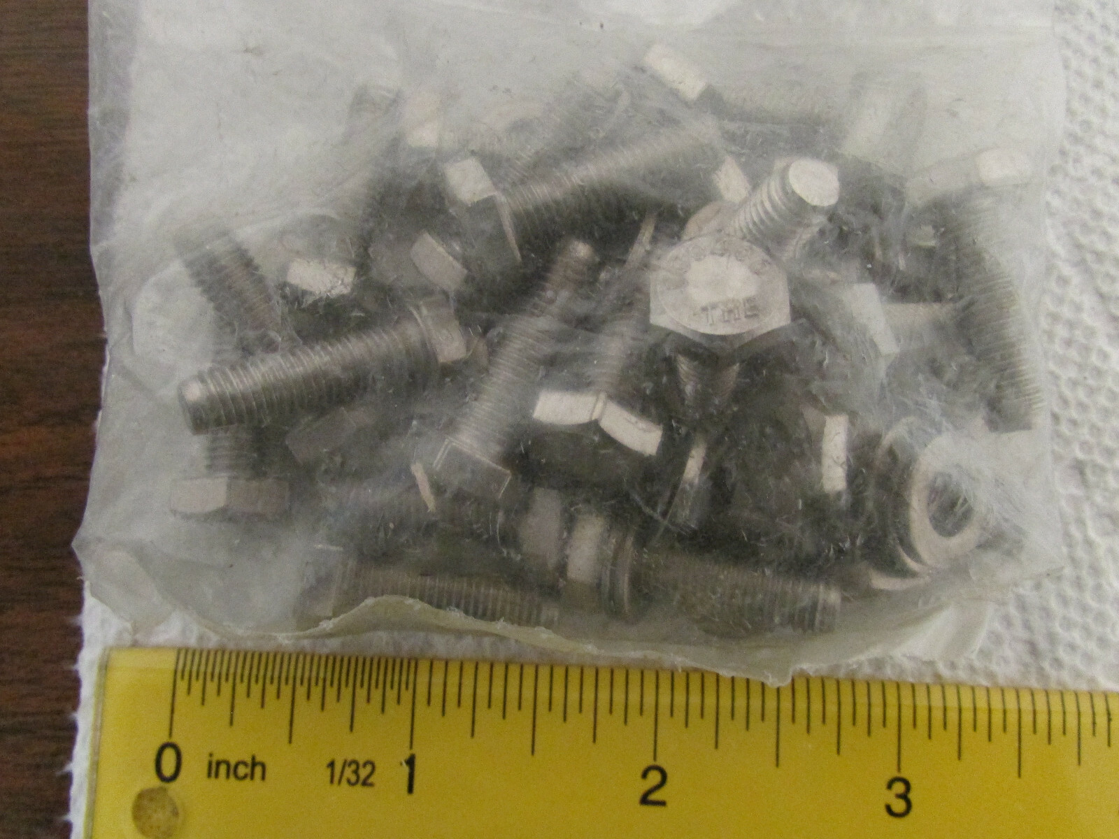MDC Vacuum Products 190002 Hex Head Stainless Bolt Set Blue Label New