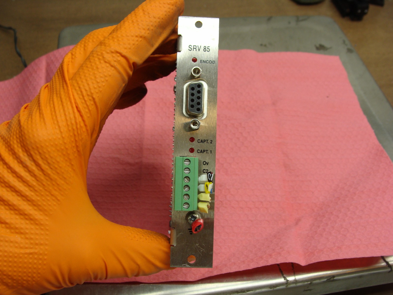SERAD SERVO MODULE SRV85 REV 9.18 605152 FOR SERAD MCS 32 EX CONTROLLER SYSTEM