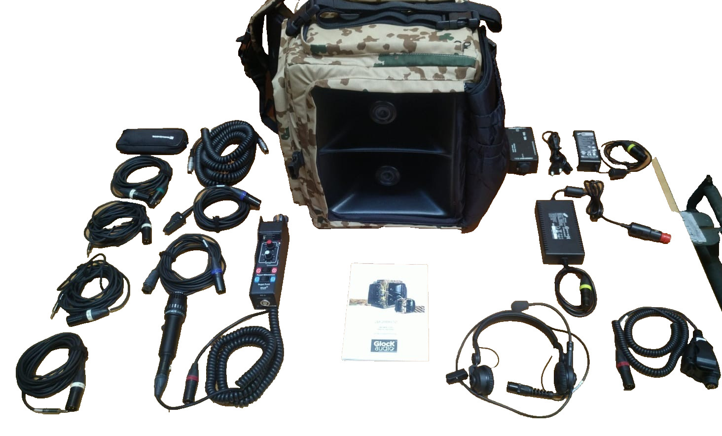 Portable Active Speaker Megaphone Mobile Backpack