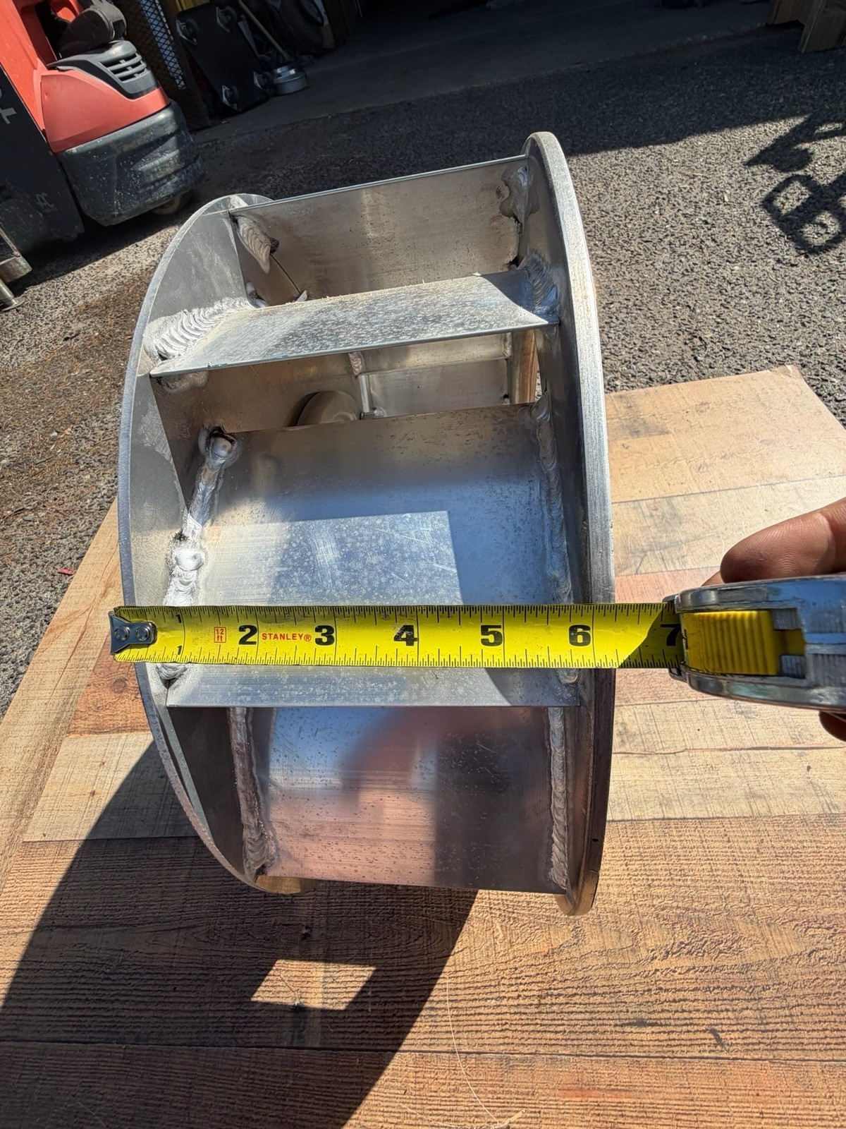 18” Greenheck Aluminum Backwards Inclined Blower Wheel New