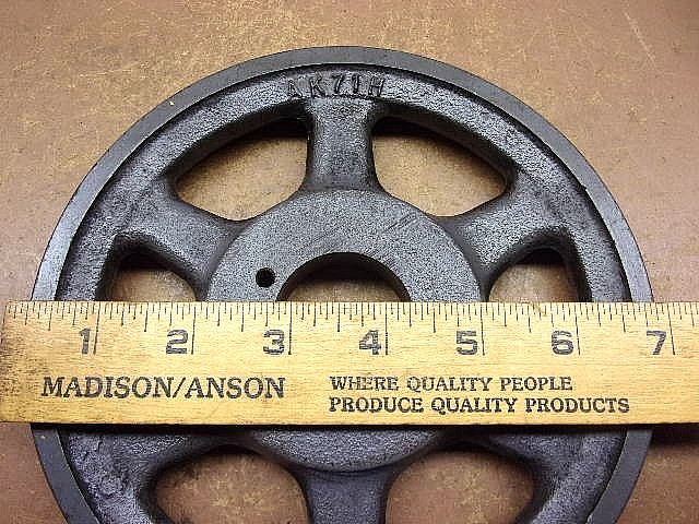 BROWNING AK71H SINGLE GROOVE PULLEY SHEAVE 7″ Diameter 1 1/2″ Arbor Nice & Clean