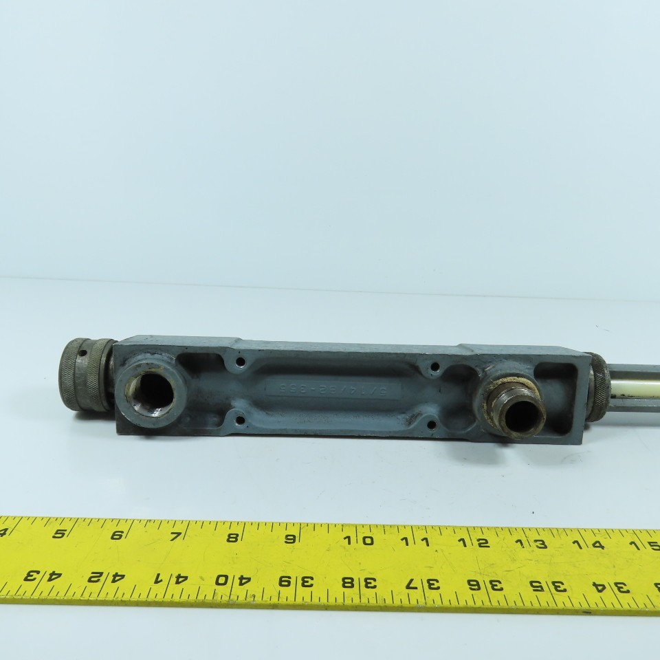 Waukee MV-5 Flo-Meter Gas Flow Meter 70°F S.G. 1.00 PR. 8 0SIG 3/4″ NPT