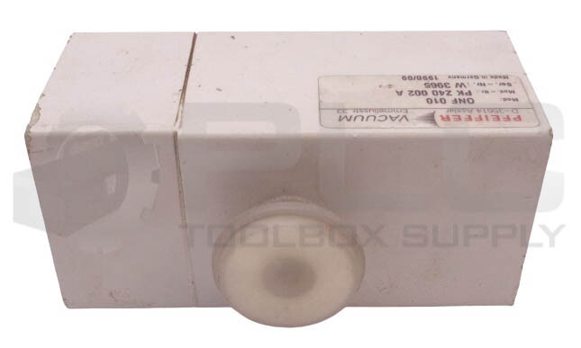 NEW PFEIFFER ONF 010 OIL MIST ELIMINATOR VACUUM PK Z40 002 A, D-35614 *READ*