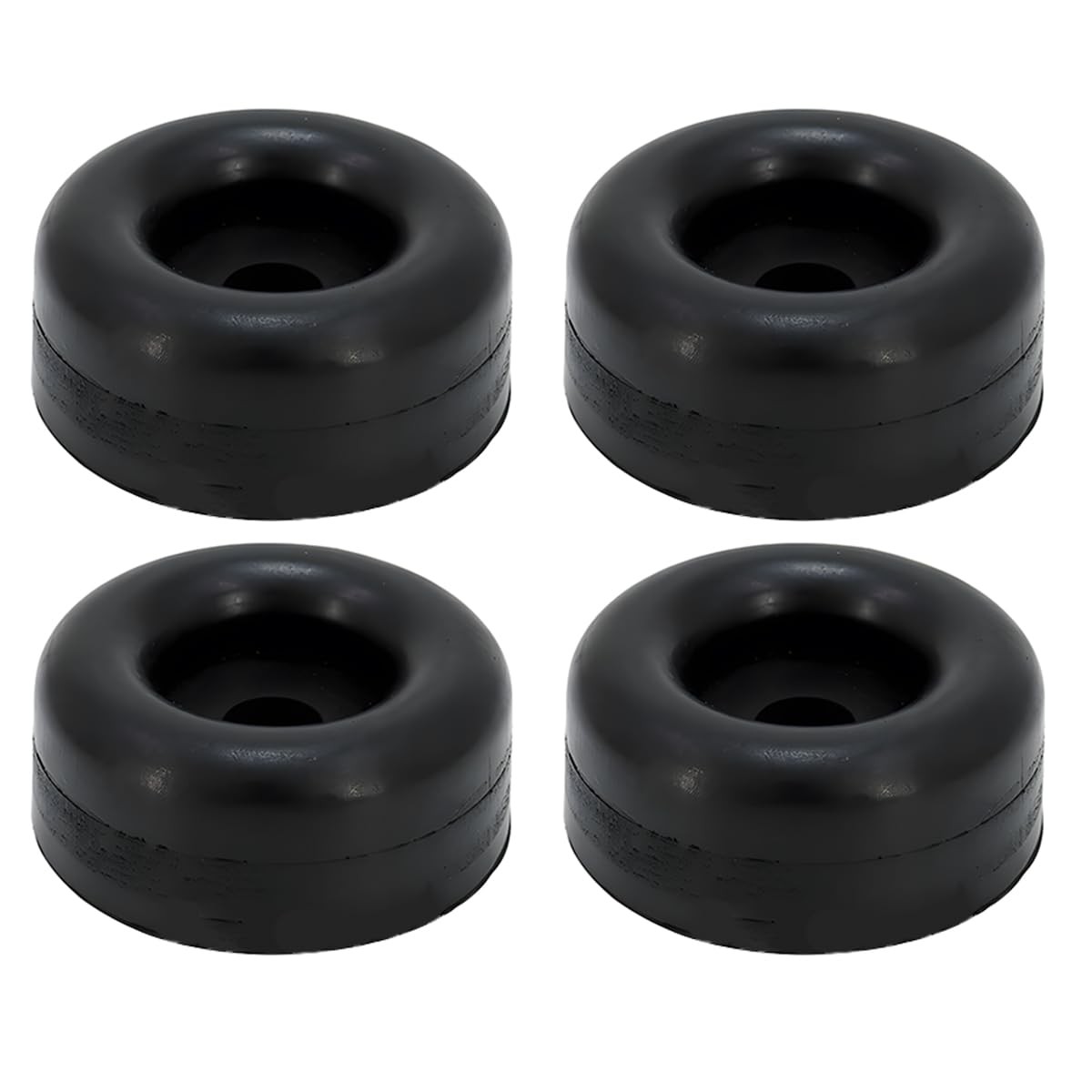 4PCS Trailer Ramp Door Bumper, 2.5 Inches Round Car Bump Stops, Vehicle Vibra…