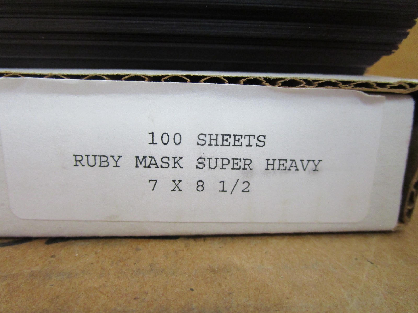 No Name Ruby Mask Masking Film for DVD Offset 7″ X 8-1/2″ Lot of 100 C7785 New