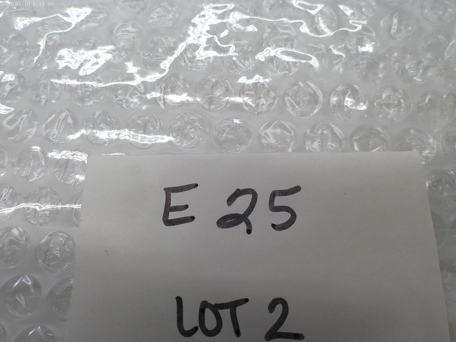 INDUSTRIAL SPARE E25 CARBON BRUSH LOT OF 2 NSNP