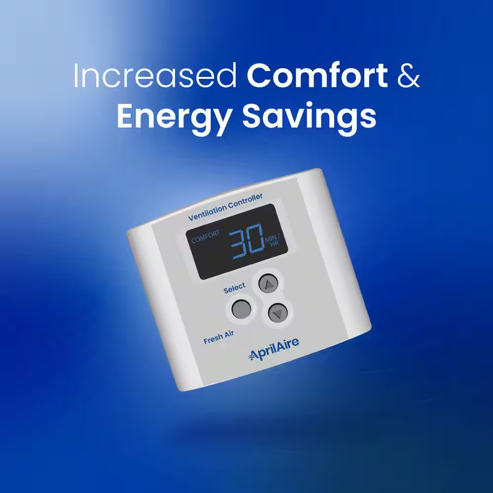 8145 Fresh Air Ventilator with Integrated Control, Powered Damper, and Filter