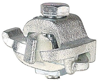 Steel City EC 1, Beam Clamp, Pipe Sprt Cond Sz 1In Mall Iron, 6 PC