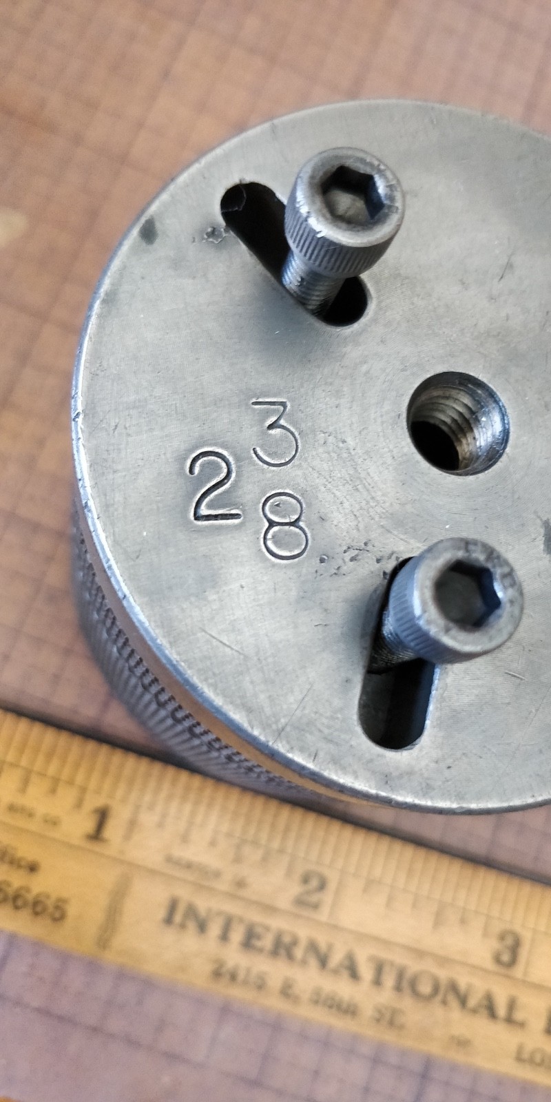 Collett / Wedge 2-3/8″ ID mount for Pneumatic Beveler or flange facer H&S Tool