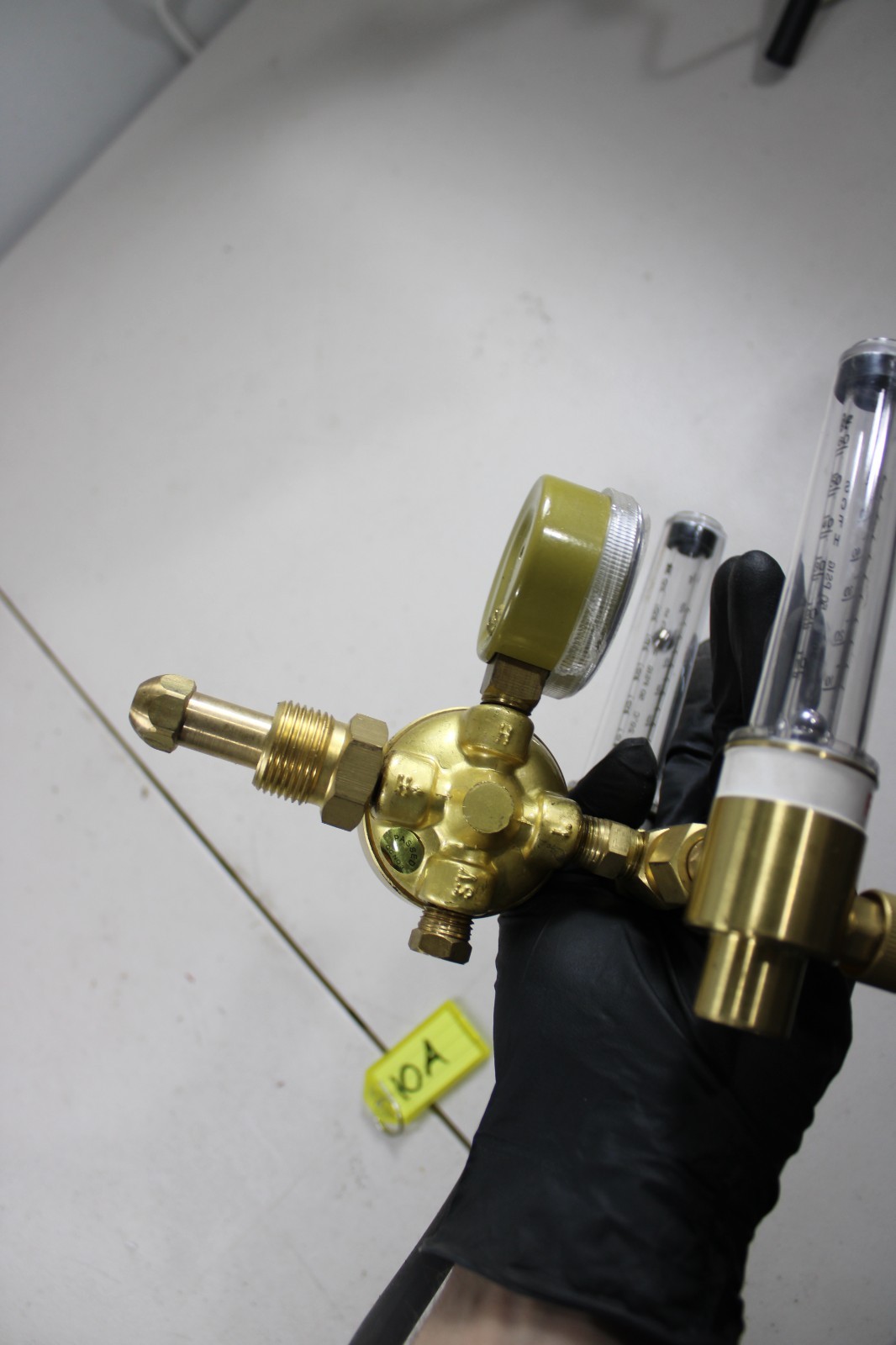 Flame Tech Dual Argon Flow Meter, 200-FL-AR-60-580, 200FLAR60580