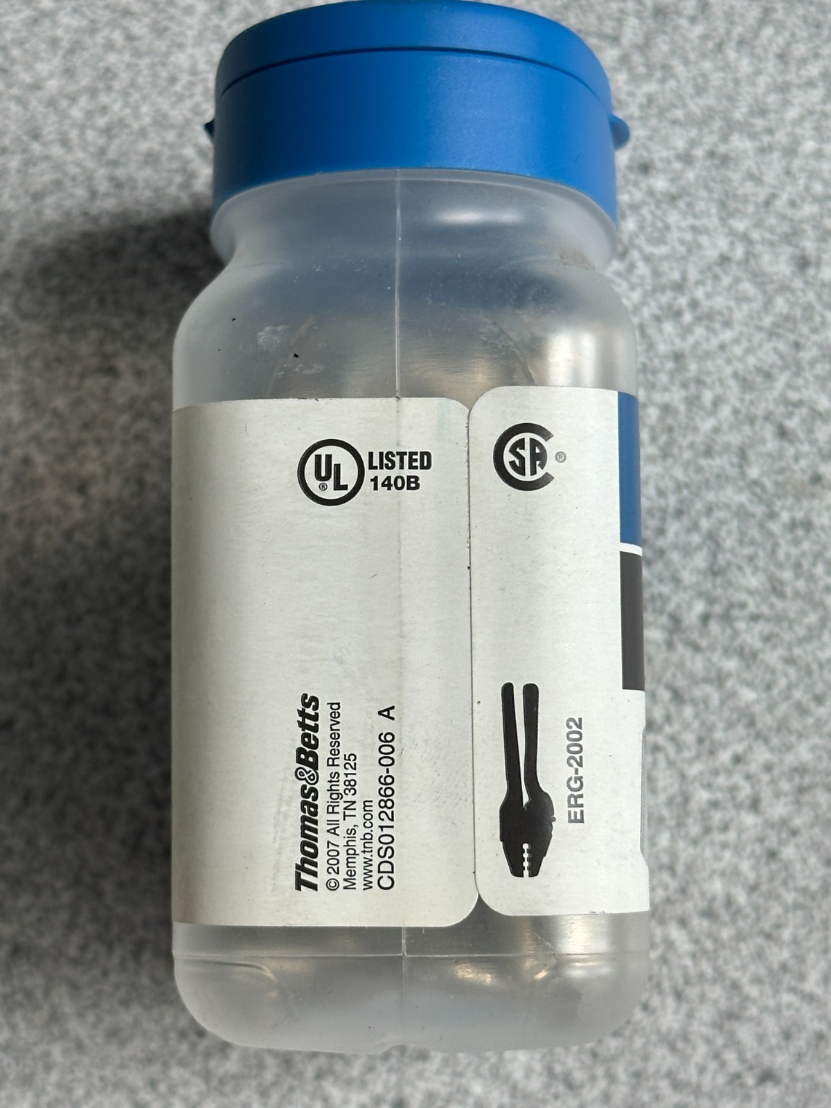 NEW Pack of 50 T&B Sta-Kon C10-38 Ring Terminals, 3/8″ Inc Stud Size, 12-10 Awg