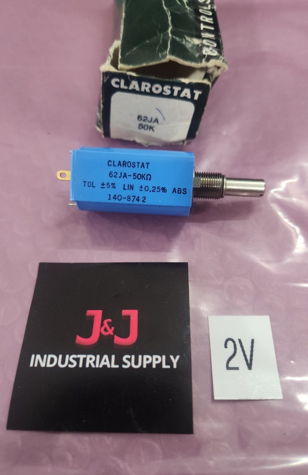 🆕️ *OLD STOCK* Clarostat 62JA-50K Potentiometer ⚡️🇺🇸 SHIP+WARRANTY