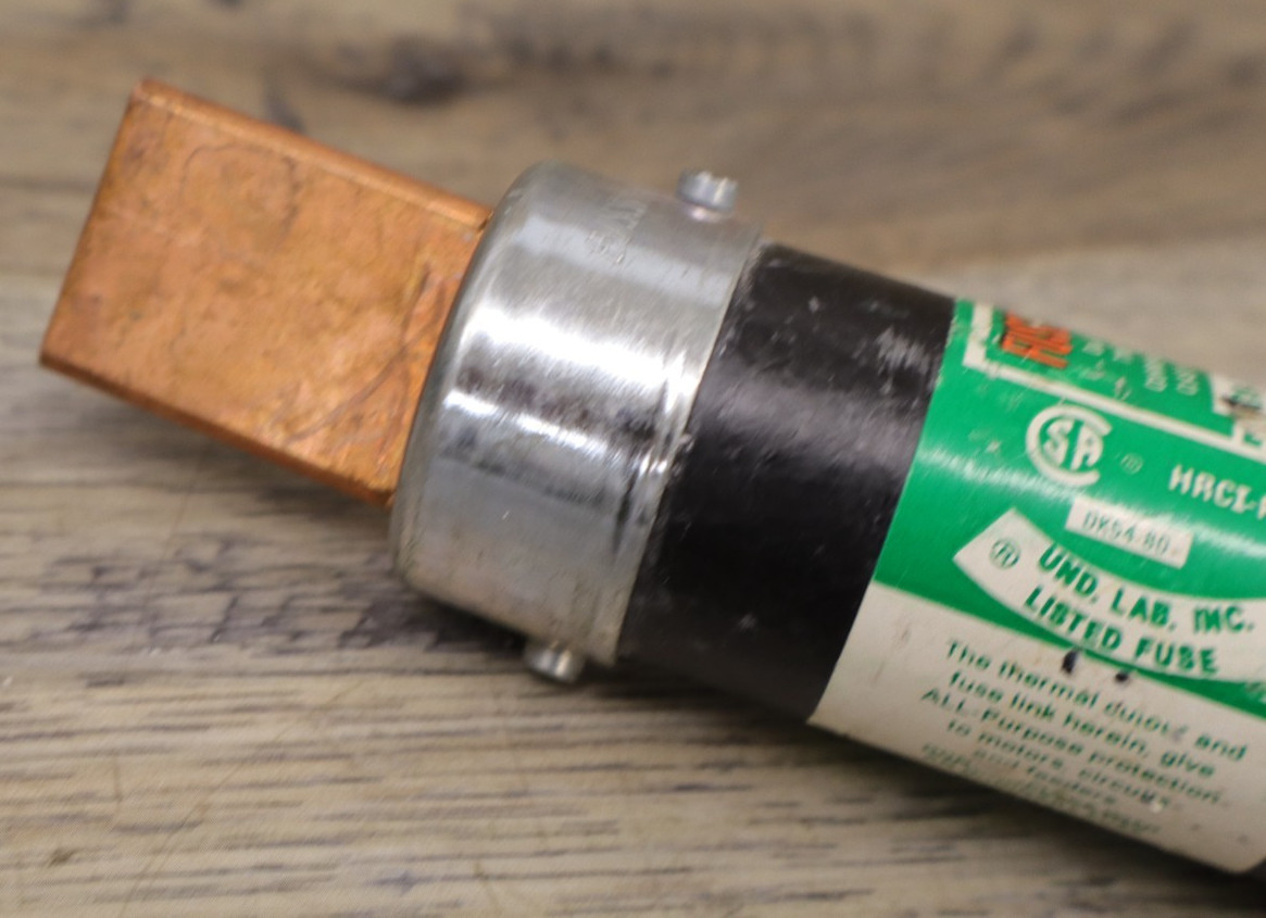 BUSS FUSETRON FRN-R-200 DUAL ELEMENT TIME DELAY 200A 250VAC