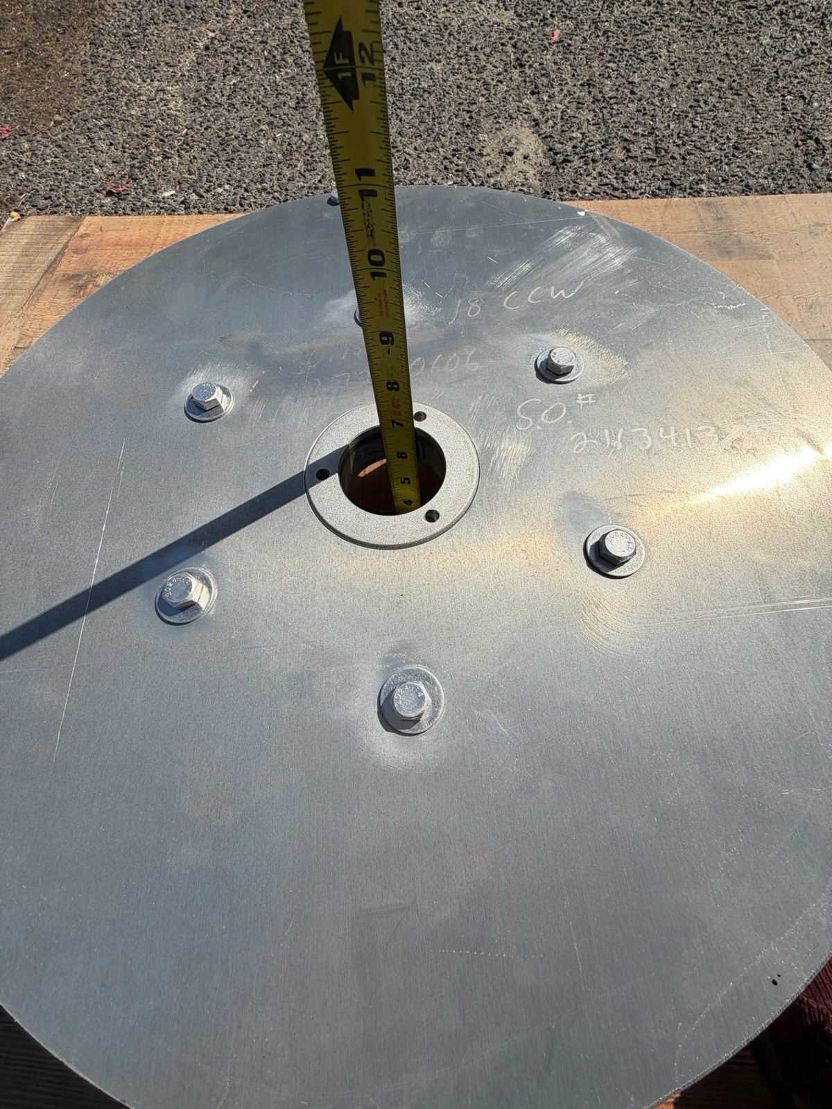 18” Greenheck Aluminum Backwards Inclined Blower Wheel New