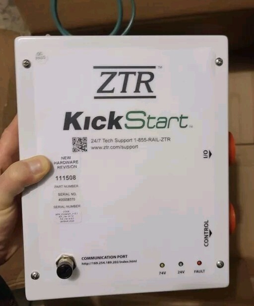 Ztr Kickstart Locomotive Battery Assist Solutions Communication Port