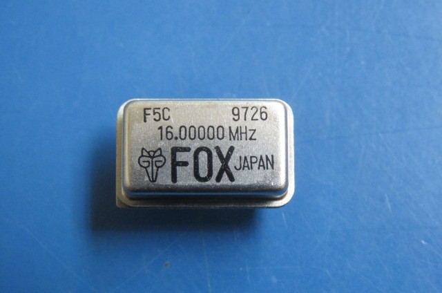 FOX F5C-16.0000MHZ Qty of 10 per Lot FOX ELECTRONICS 16.0000MHZ-F5C/F5C-16.0000