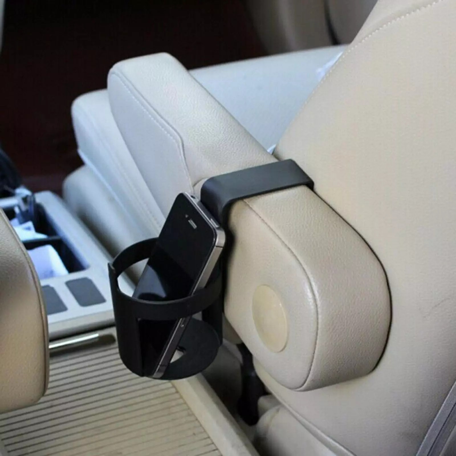2Pcs Universal Vehicle Car Truck Cup Holder Case Drink Bottle Door Mount Stand