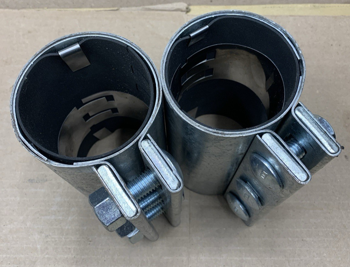 MORRIS 2-1/2-3C COMPRESSION COUPLING 72.8MMOD FITS 2.870 OD (SET OF 2) *NEW*