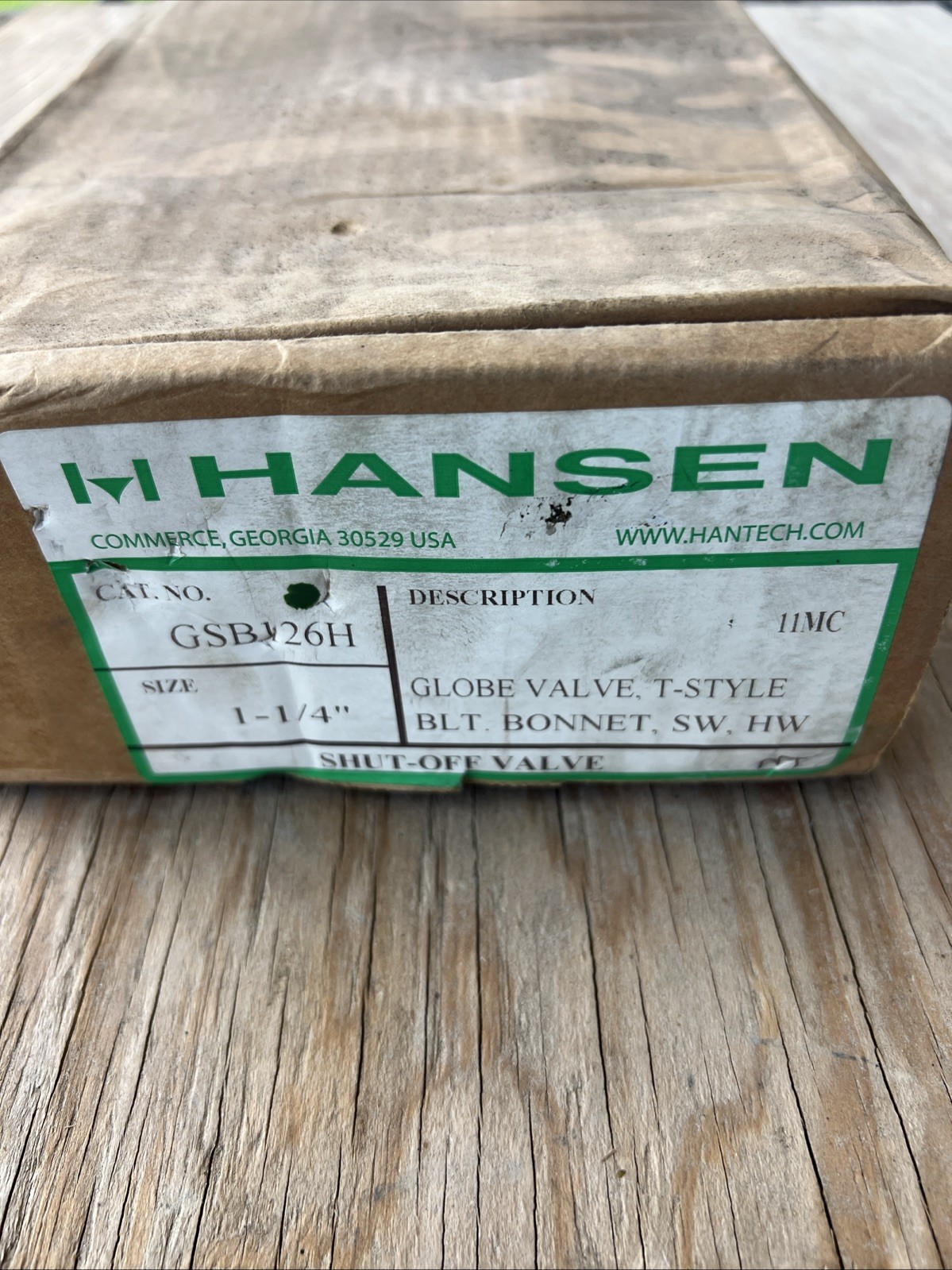 HANSEN 25 1/2″ SOCKET WELD T STYLE SHUT OFF VALVE
