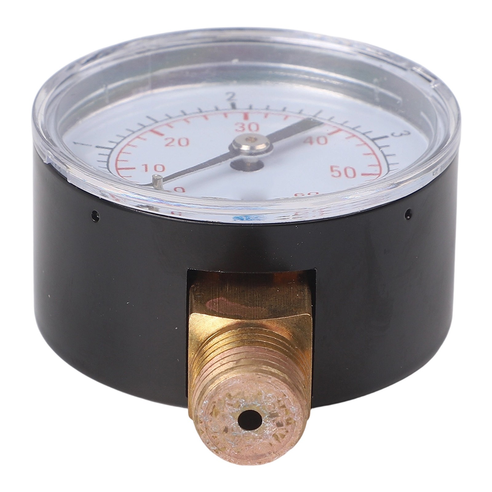 Stainless Steel 14in Pressure Gauge for Industrial HVAC Plumbing 0 4 Bar