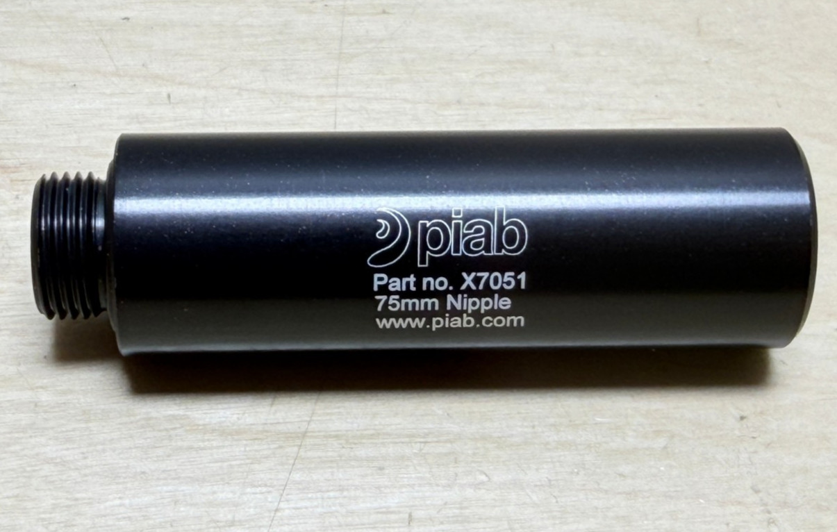 Piab X7051 Suction Cup Extension, 75 mm