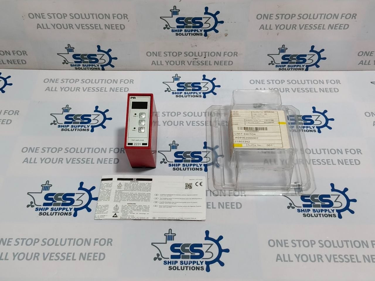PR Electronics 2231 Trip Amplifier 2231P 24-230VAC 24-250VDC 2W 50/60HZ