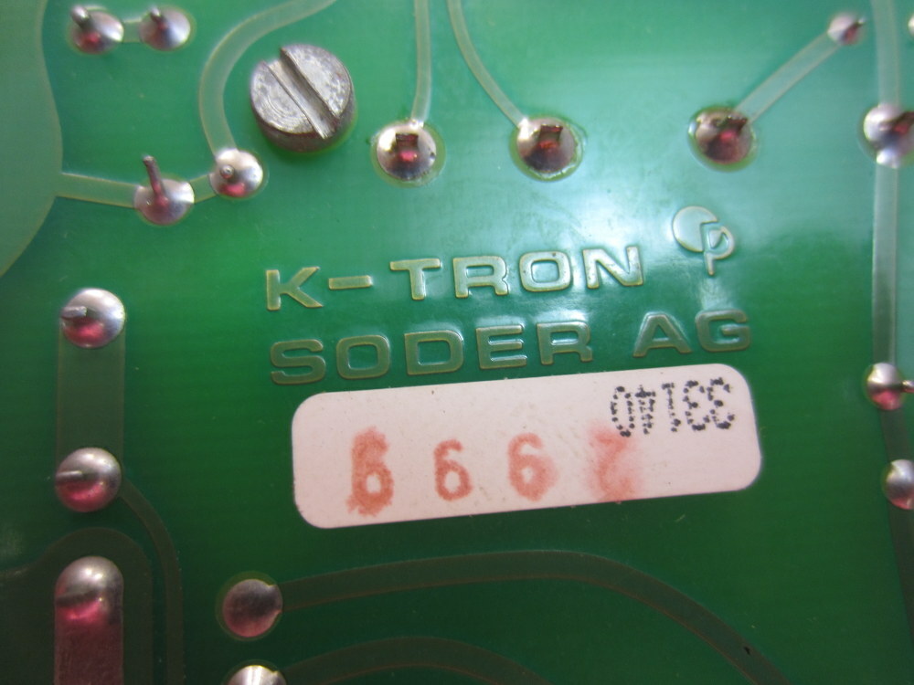 K-Tron 9191-30573 Power Supply Board EY O13/04/86d