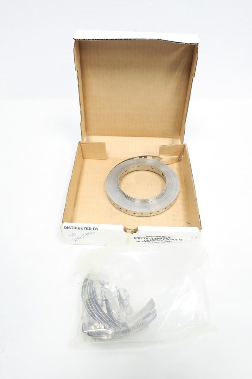 Breeze 4002 Make-a-clamp Stainless Hose Clamp Kit