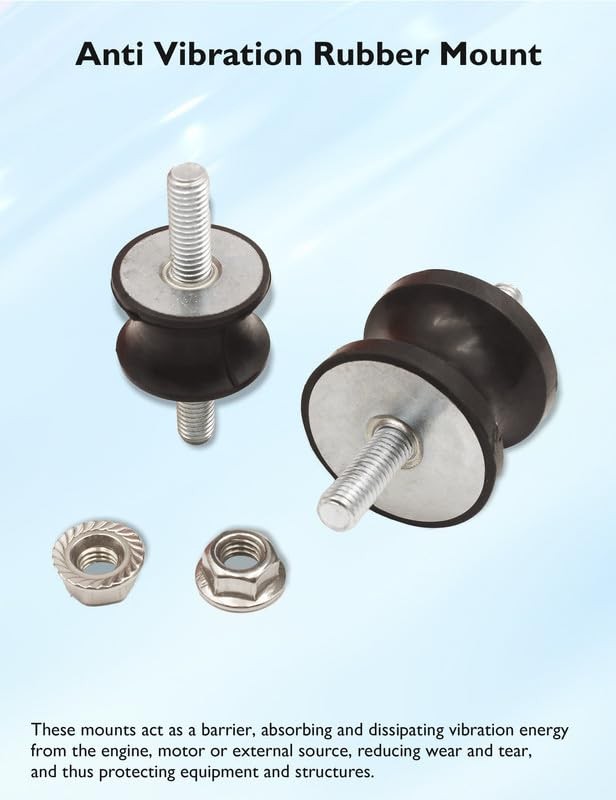 M8 Rubber Waisted Vibration Isolation Mounts Anti Vibration Isolator Mounts 2…