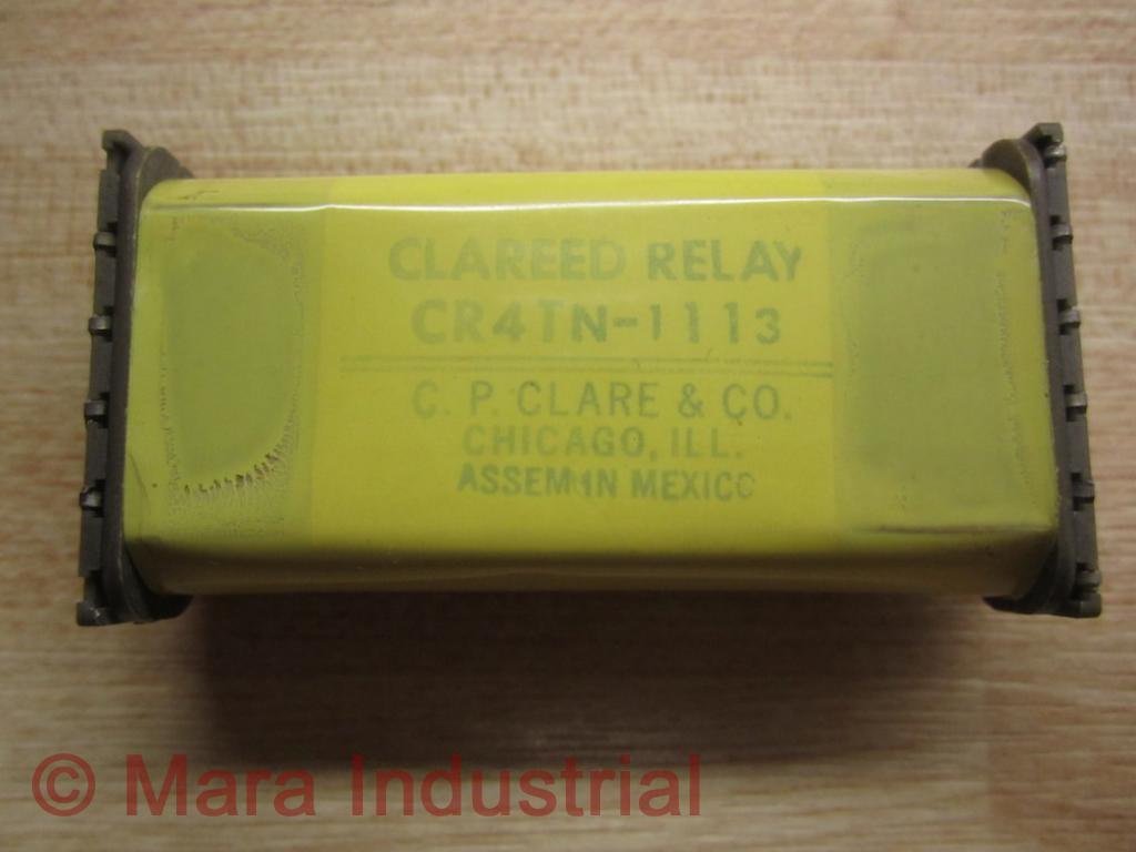 C.P. Clare & CR4TN-1113 Clareed Relay