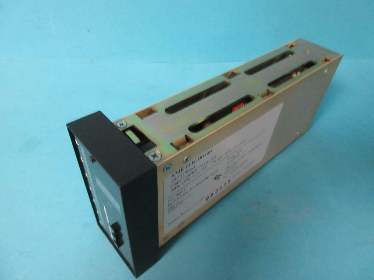 AMETEK DIXSON DISPLAY 0-6 ” INCHES WATER MODULE BTVRR1RLY1VDLXBB93203 BT033P
