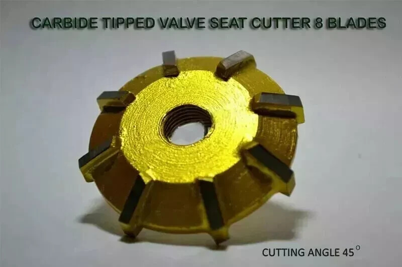 3 Angle Cut Valve Seat Cutter Kit CHEVY,FORD,MOPAR Big Block Motor 30-45-70 Deg