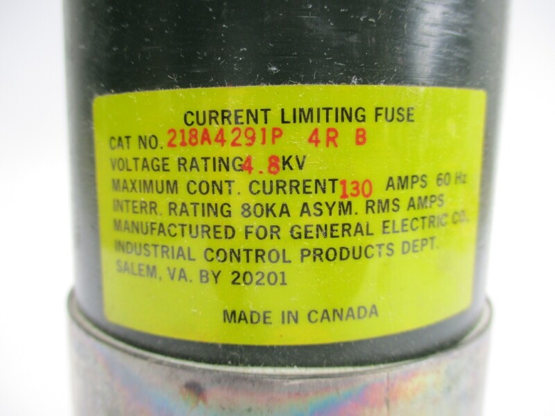 GENERAL ELECTRIC 218A4291P4RB 4.8KV 130A NSMP