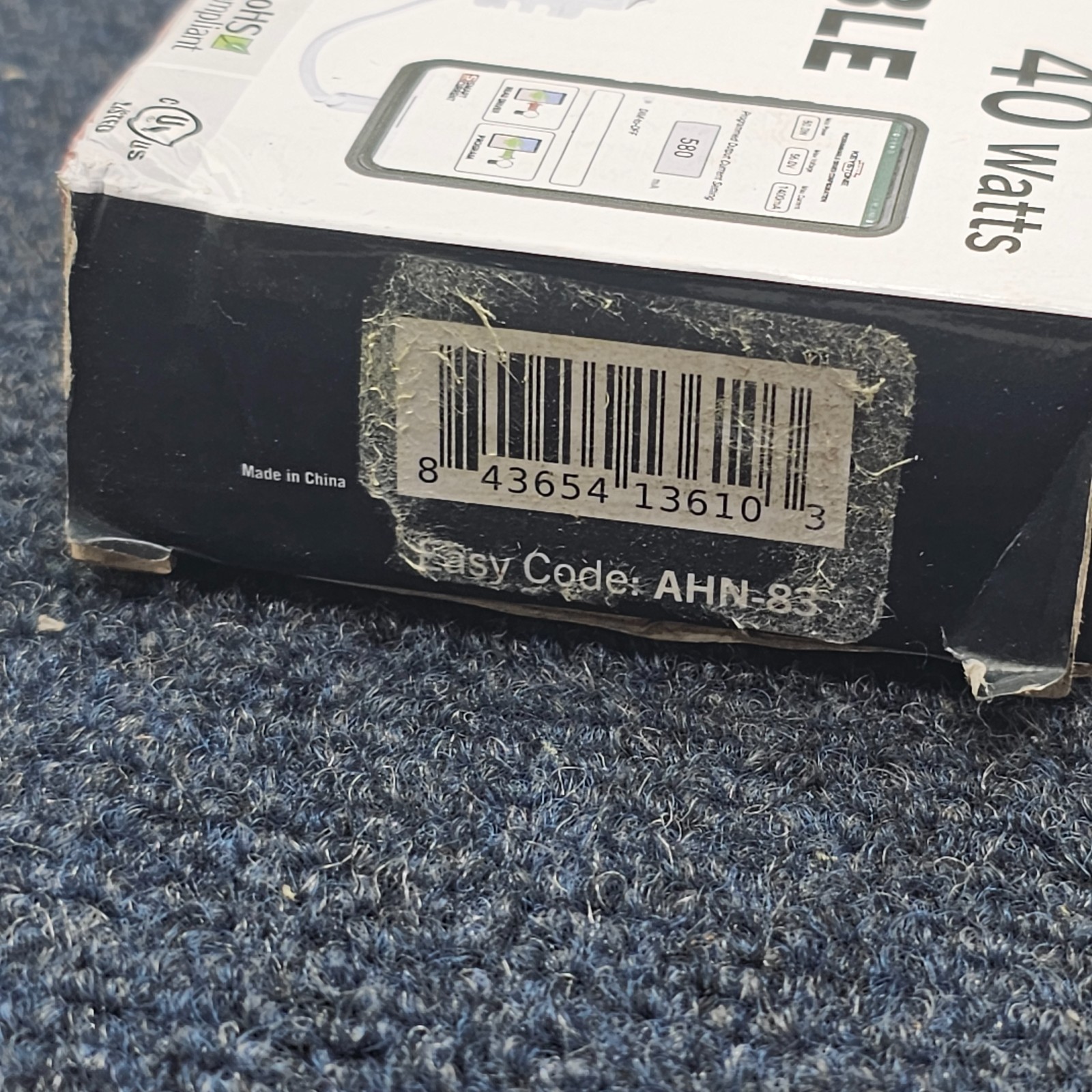 Keystone KTLD-40-UV-SC1400-56-VDIM-W1/USB US Class 2 Programmable LED driver