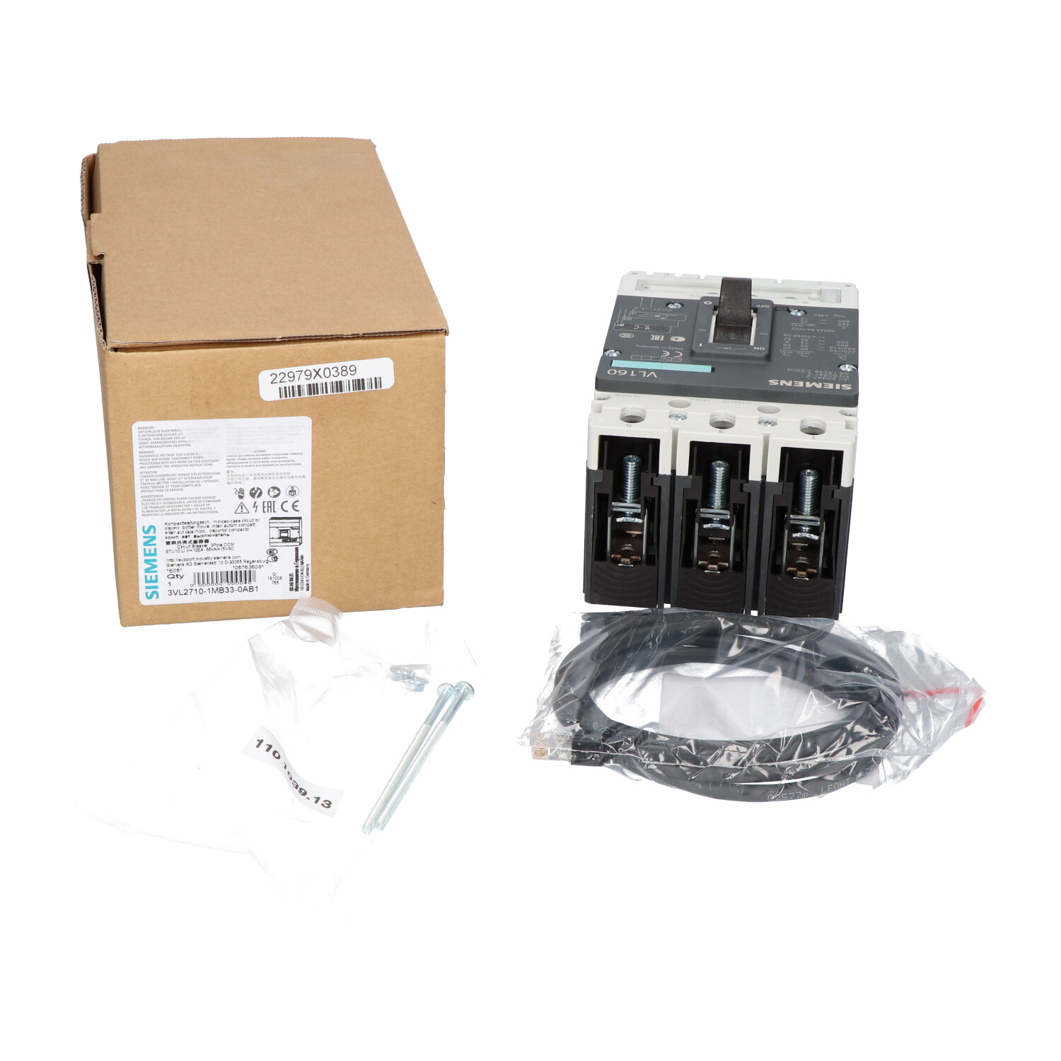Siemens 3VL2710-1MB33-0AB1 Circuit breaker New NFP