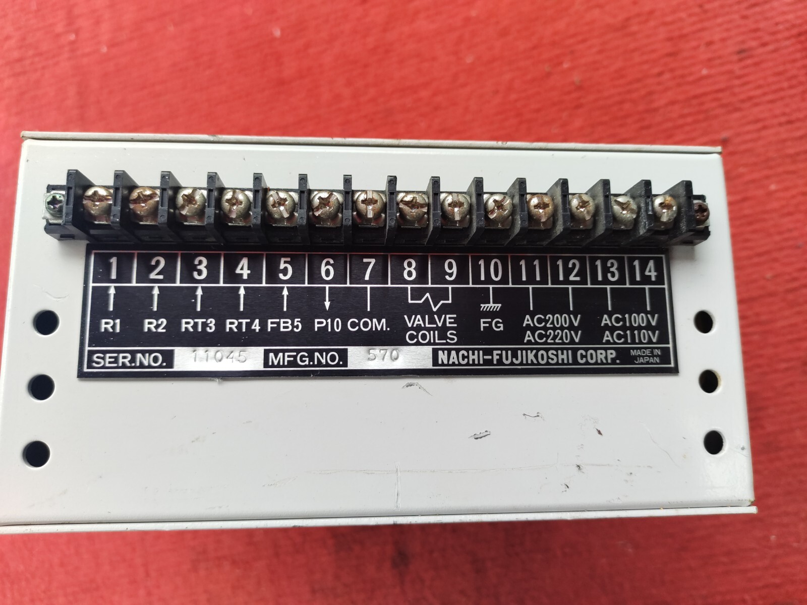 P:VT44 Nachi Fujikoshi EMA-PD5-N-C-20 NACHI Amplifier 570