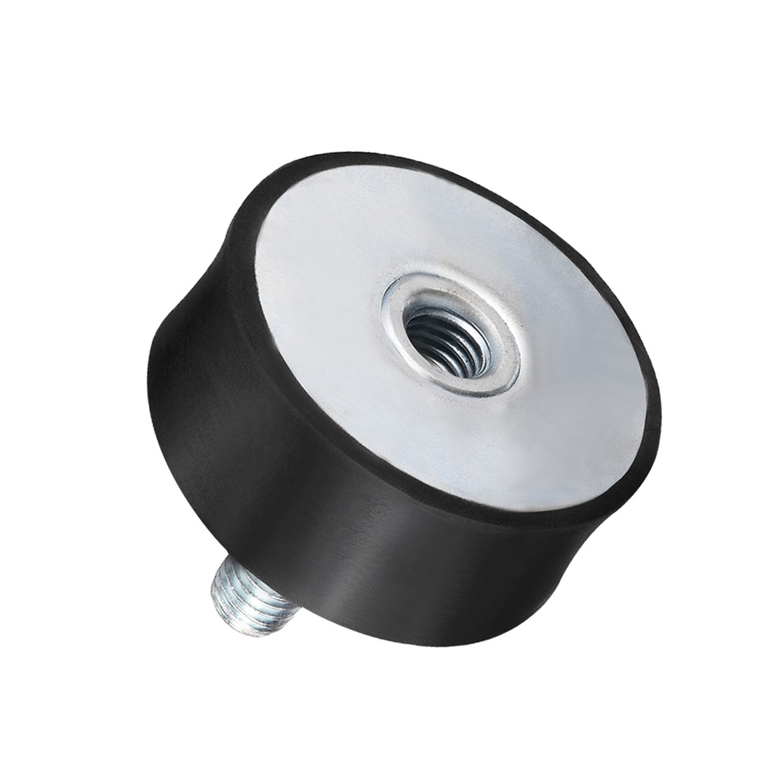 50mm x 20mm M10 Thread Male Female Rubber Mounts Vibration Isolators