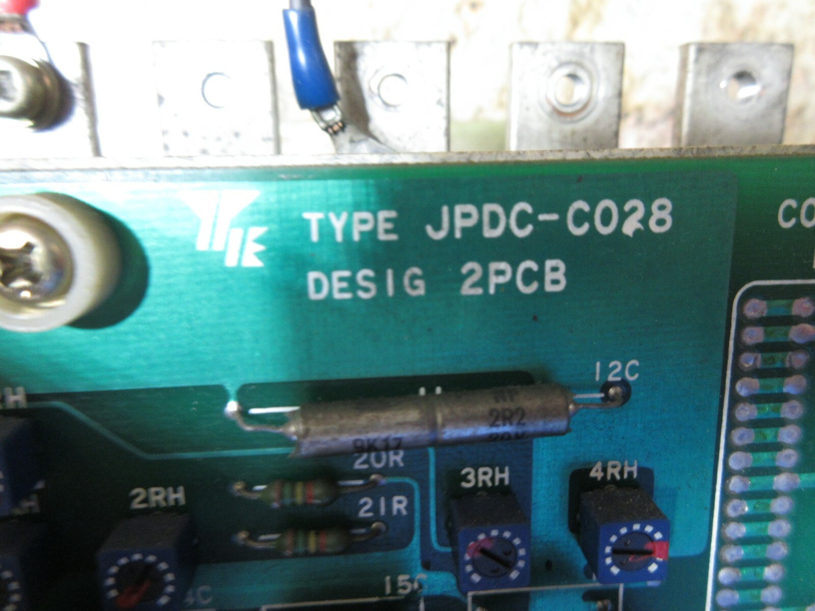 *SPECIAL PRICE*YASKAWA VARI SPEED 505 CDMR-MR-11K DRIVE EUJ003320 JPDC-C027 C028
