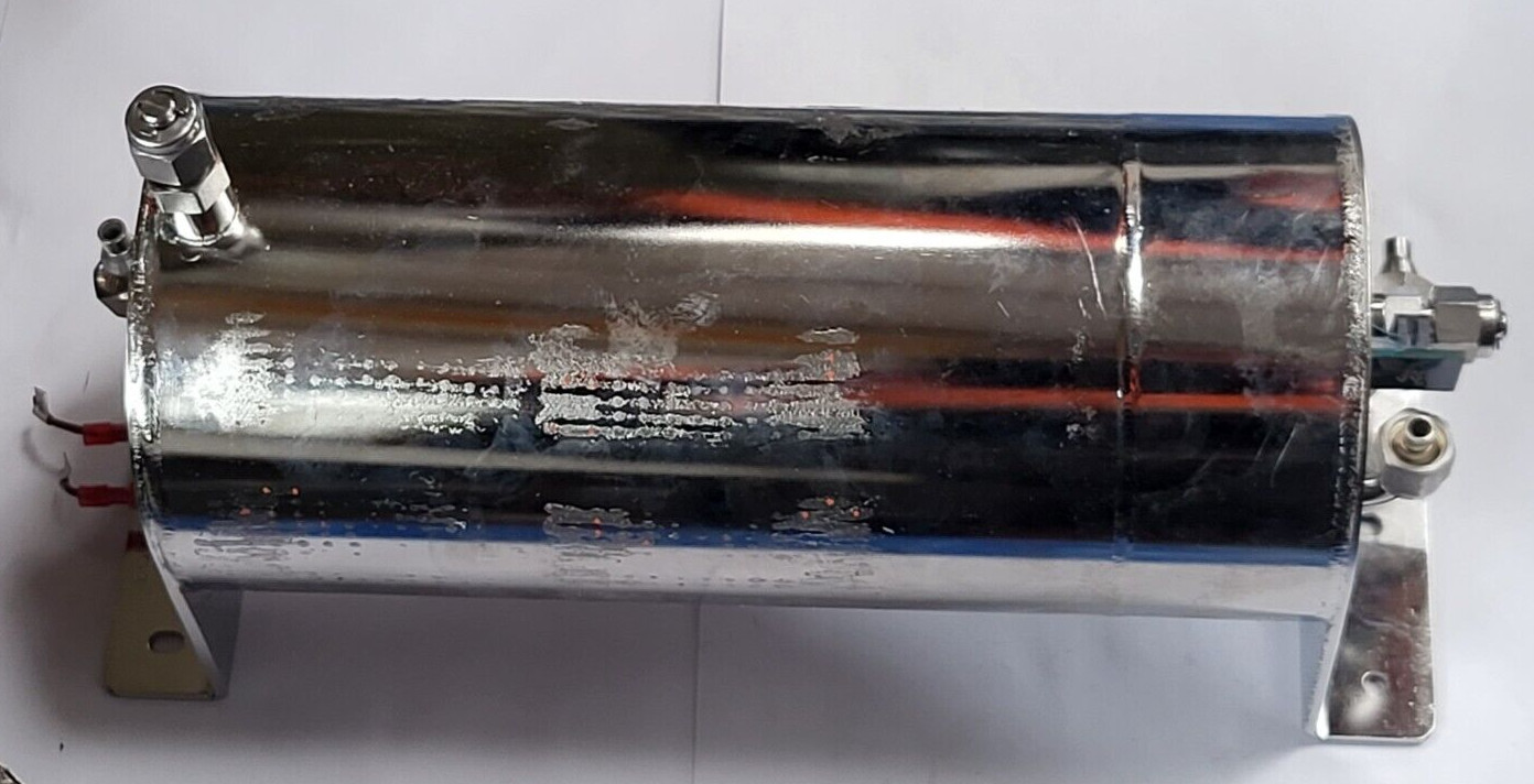 1.5L 5 PORT STEEL TANK / RESERVOIR L: 235mm DIA: 102mm OH: 120mm 1/4″