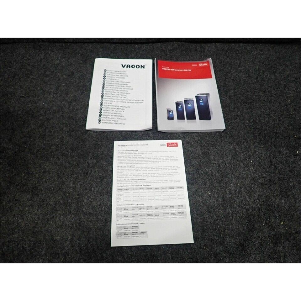 New Vacon NXI00875-A2T0CSV-A1A20000 AC Drive 540VDC/75HP 675VDC IP21/Type 1