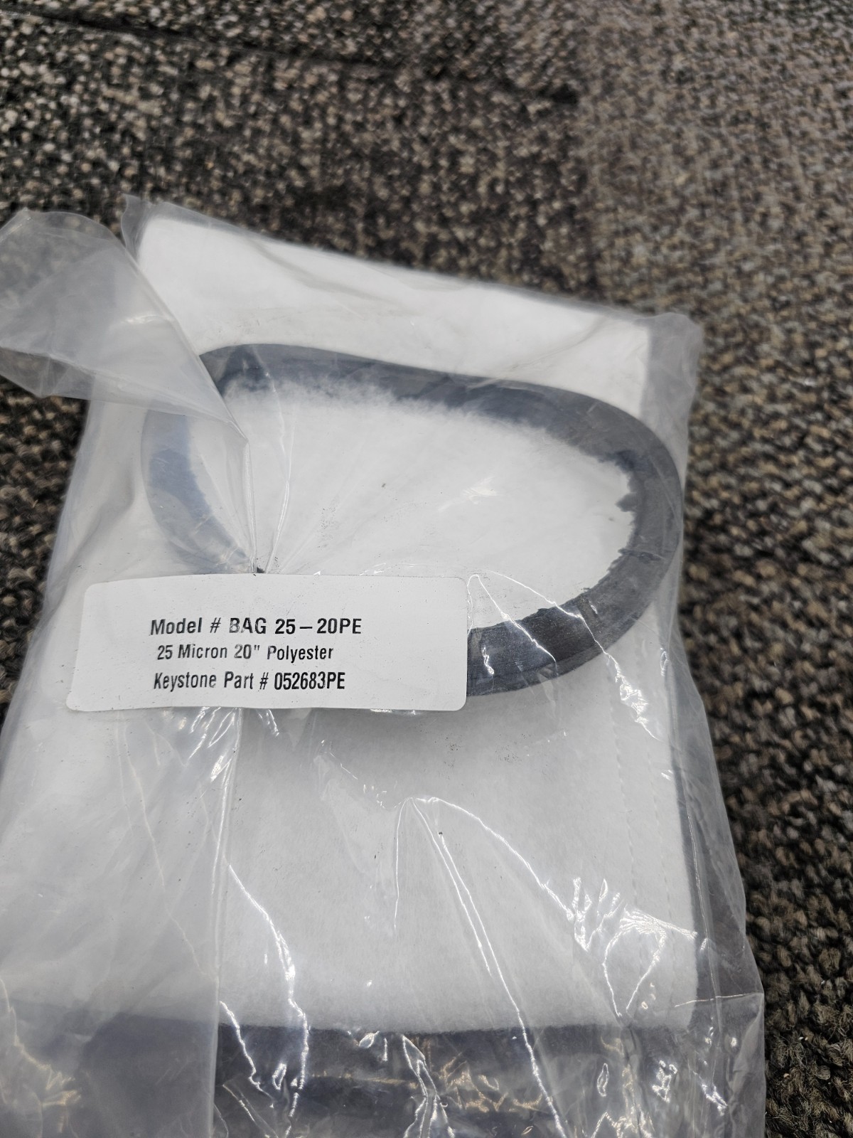 BAG25-20PE: 20″ Giant Bag All Polyester With PVC Seal 25.0 Micron 052683PE