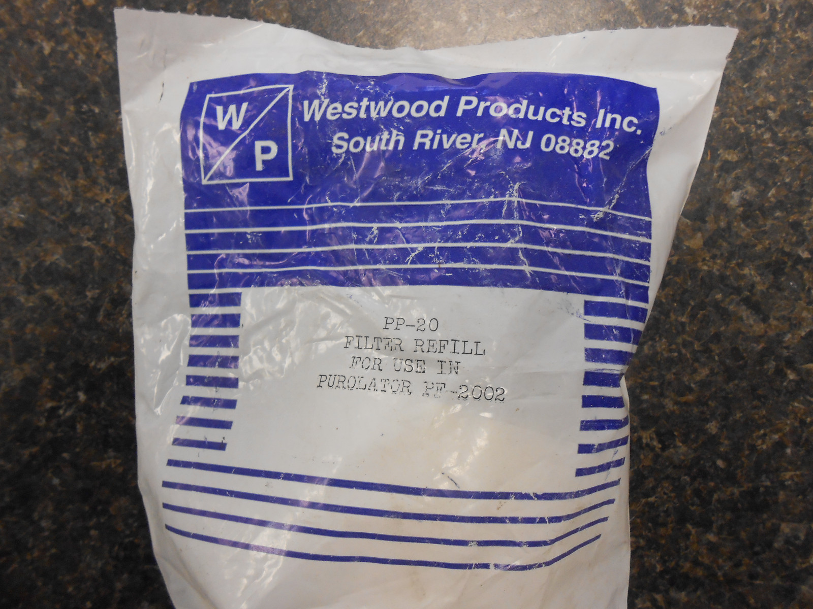 WESTWOOD PRODUCTS PP-20 FILTER REFILL