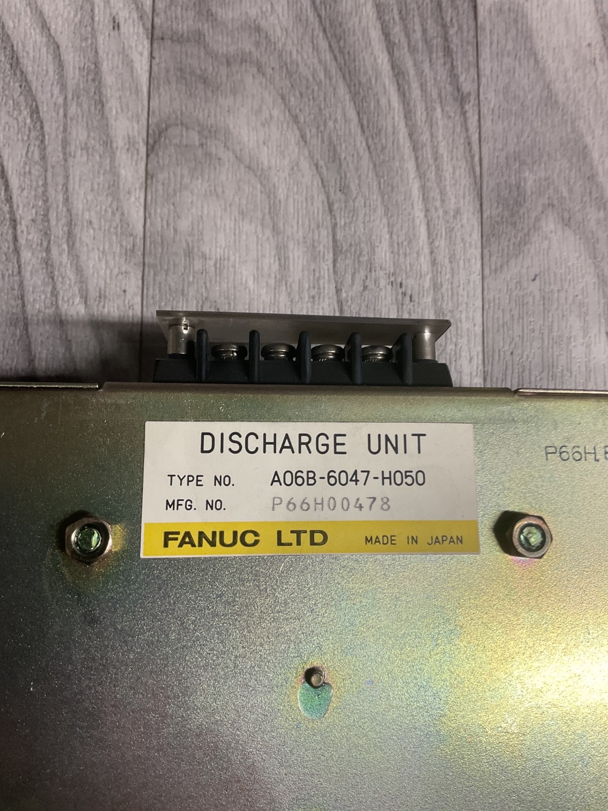 Fanuc A06B-6047-H050 Discharge Unit #4024A148PR2