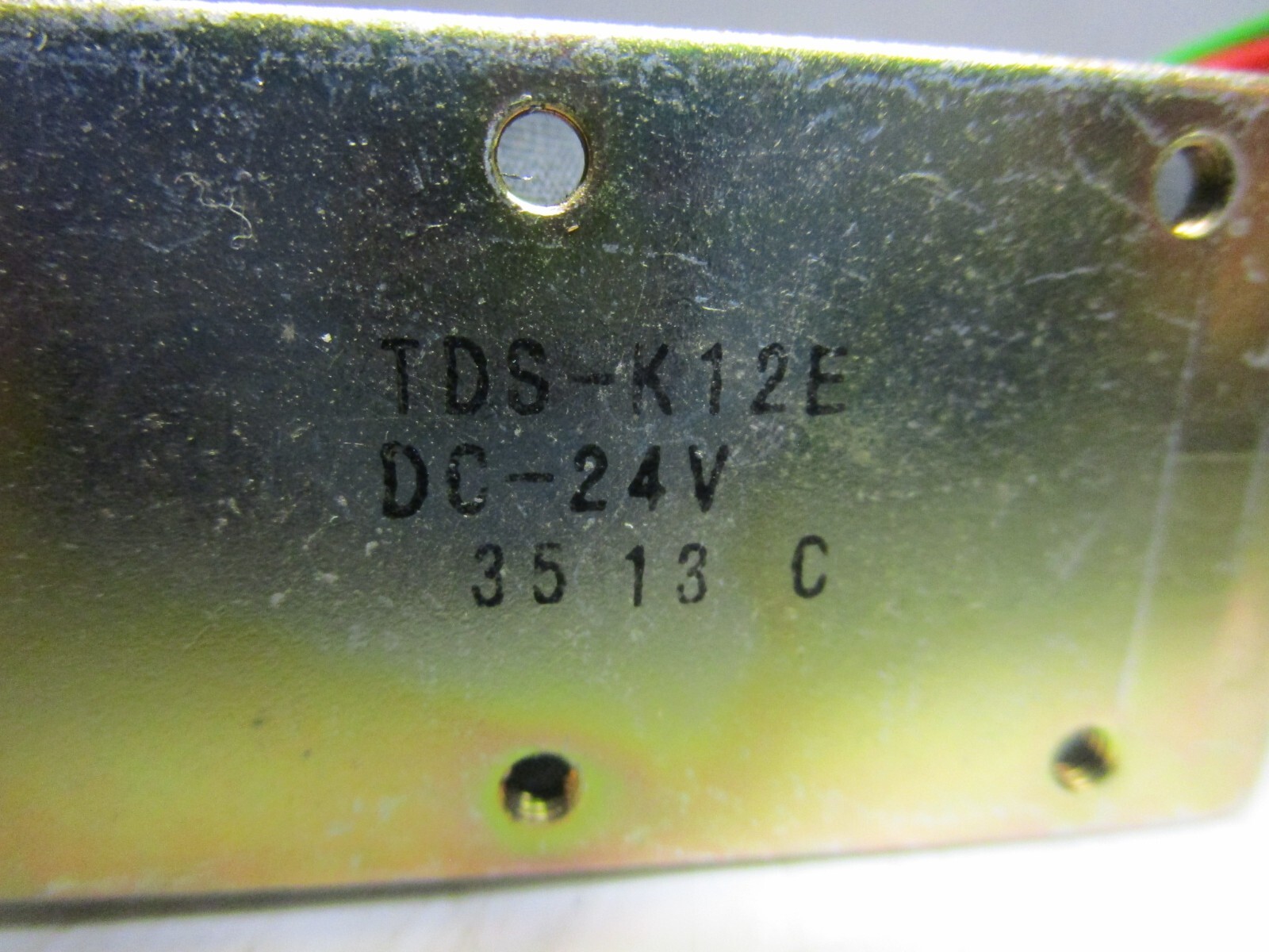 TDS K12E 24V DC Solenoid 35 13 C