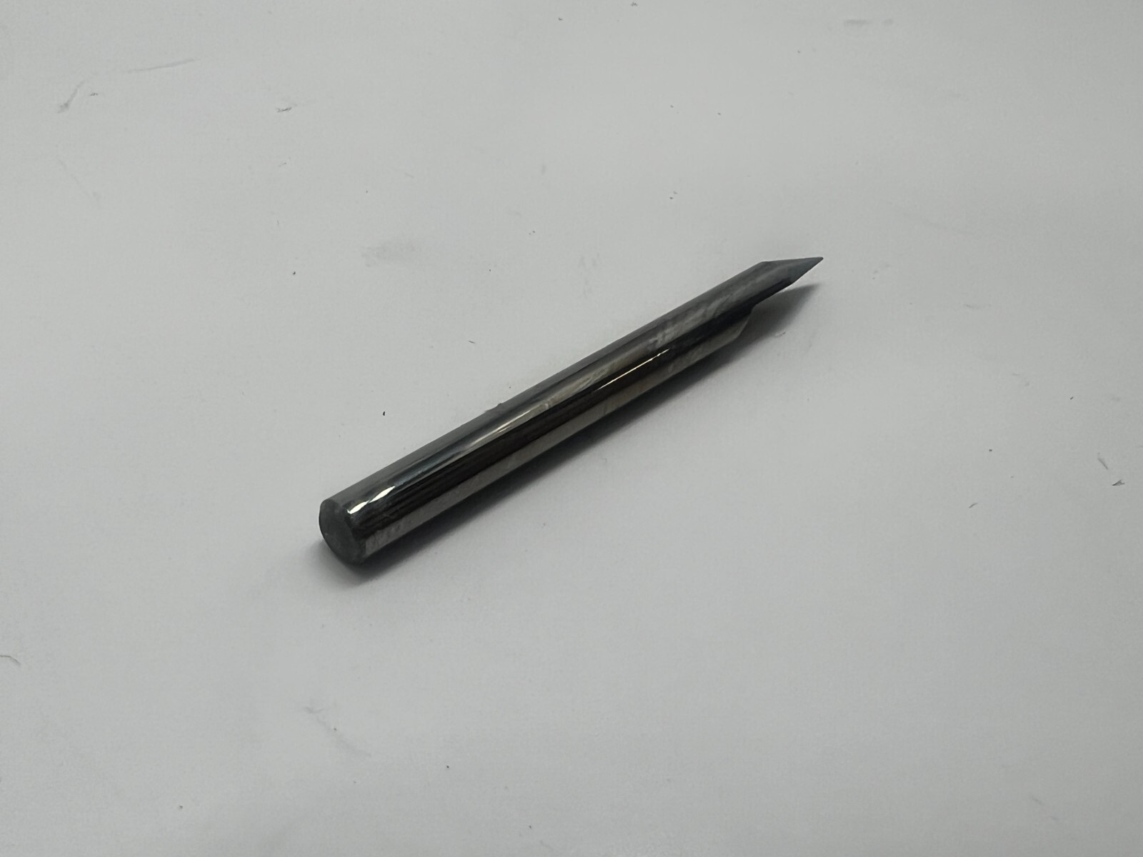 Scientific Cutting EN125-30 Conical Point Engraving Cutter: 30° 0.005″ Tip Diam